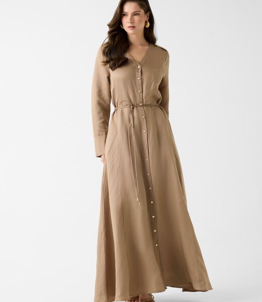 Aila Button Up Shirt Dress