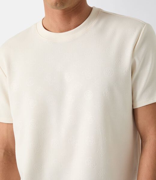 Embossed logo shirt