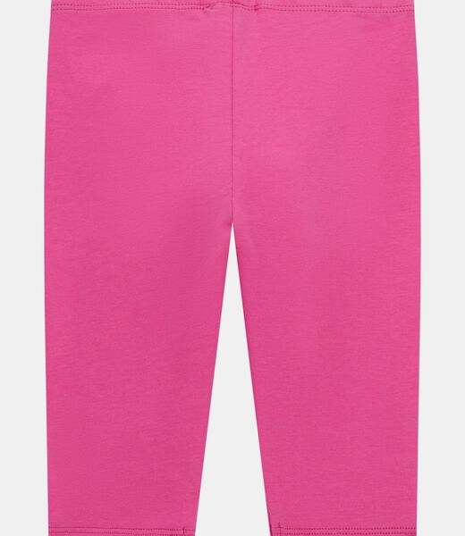 Logo glittered 3/4 leggings