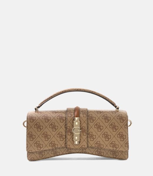 guess yvonne logo mini crossbody bag
