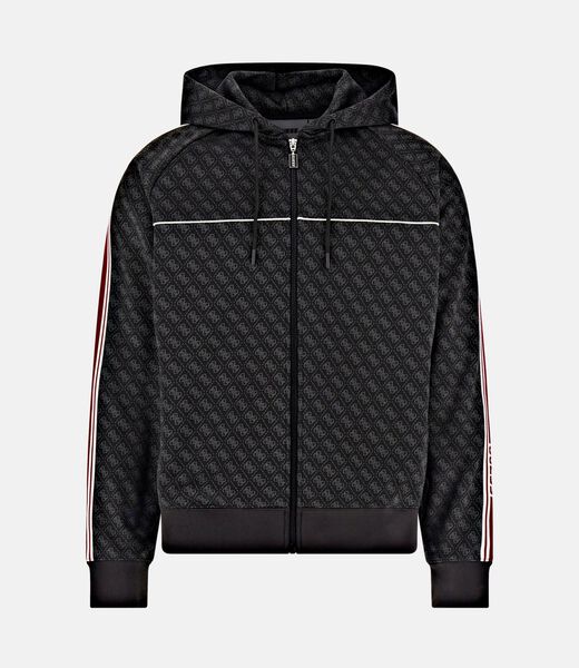 4G logo full-zip sweatshirt
