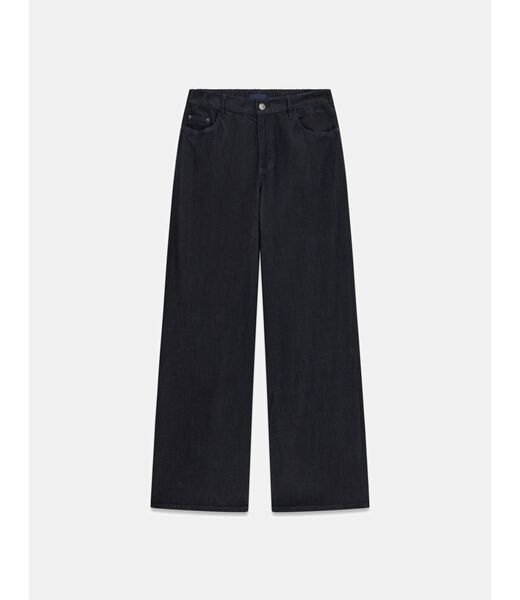 جيس wide loose jeans