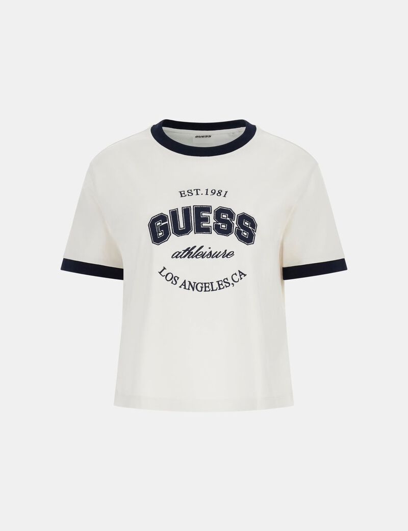 Front logo crop t-shirt