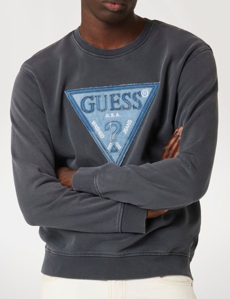 Triangle logo sweatshirt