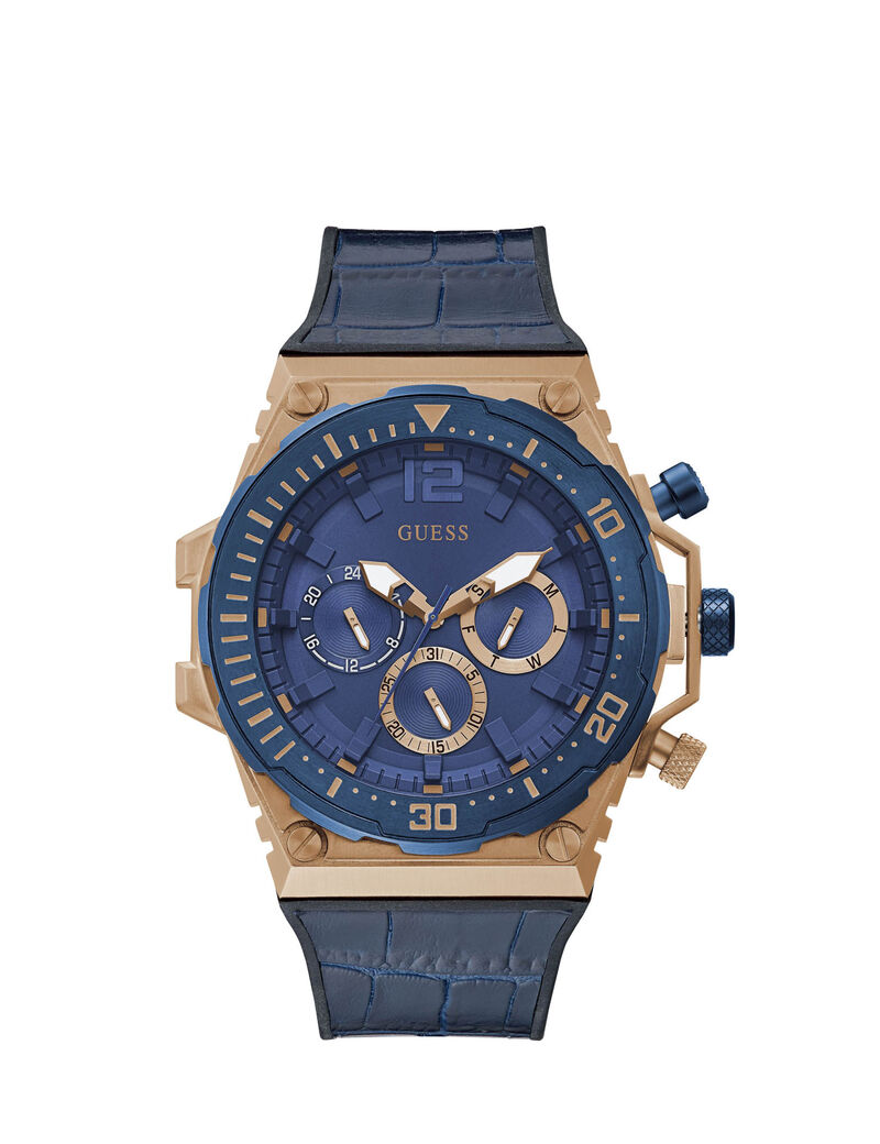 Blue Multifuction Watch