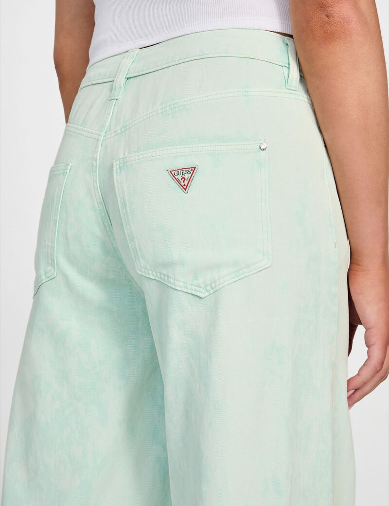 Bellflower wide-leg twill pants