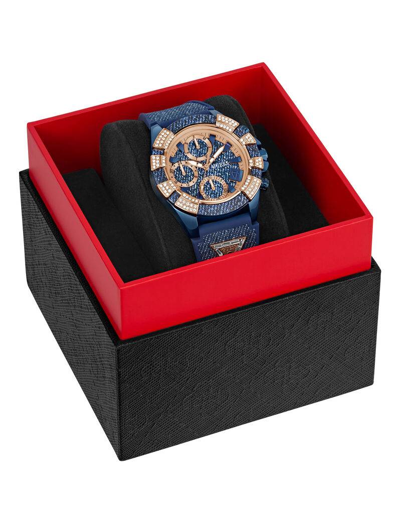 Silver Tone Multi-function Watch