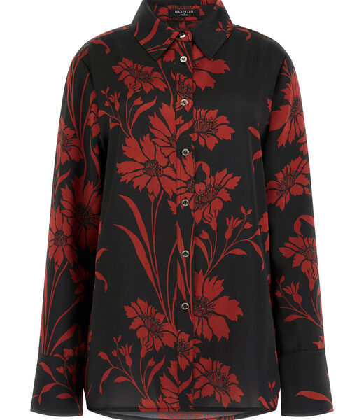 Marciano nature-print shirt