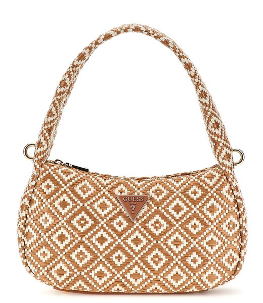 Rianee raffia shoulder bag