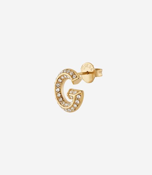 G crystal earrings