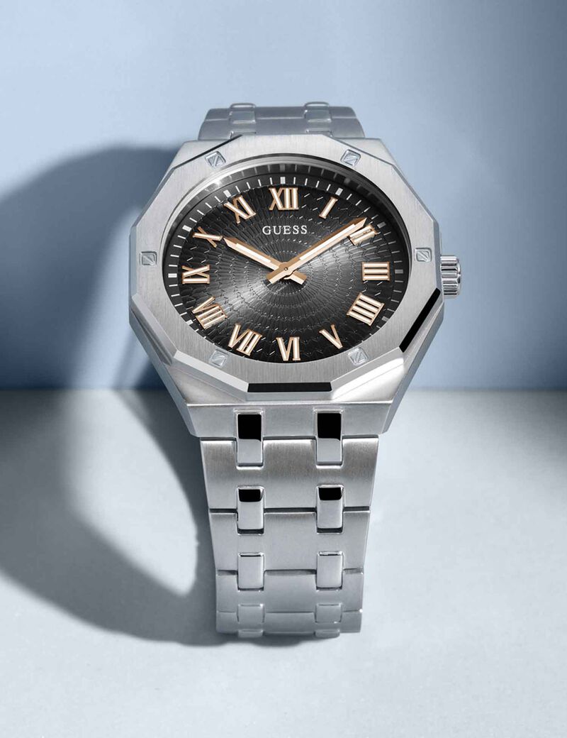 Silver-tone Analog Watch