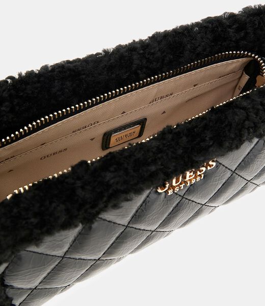 Cristi faux fur crossbody bag