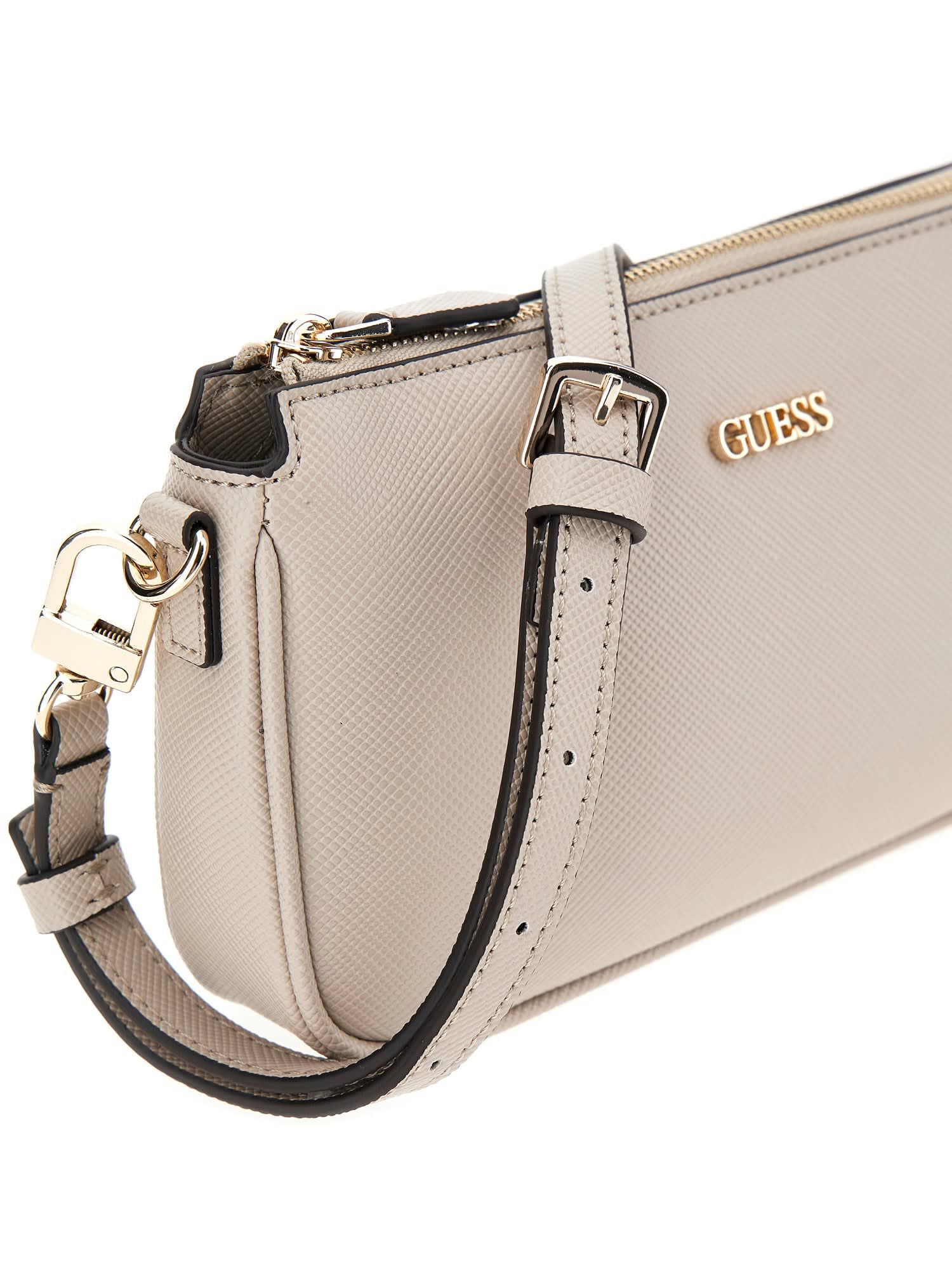 Guess saffiano crossbody bag 2025