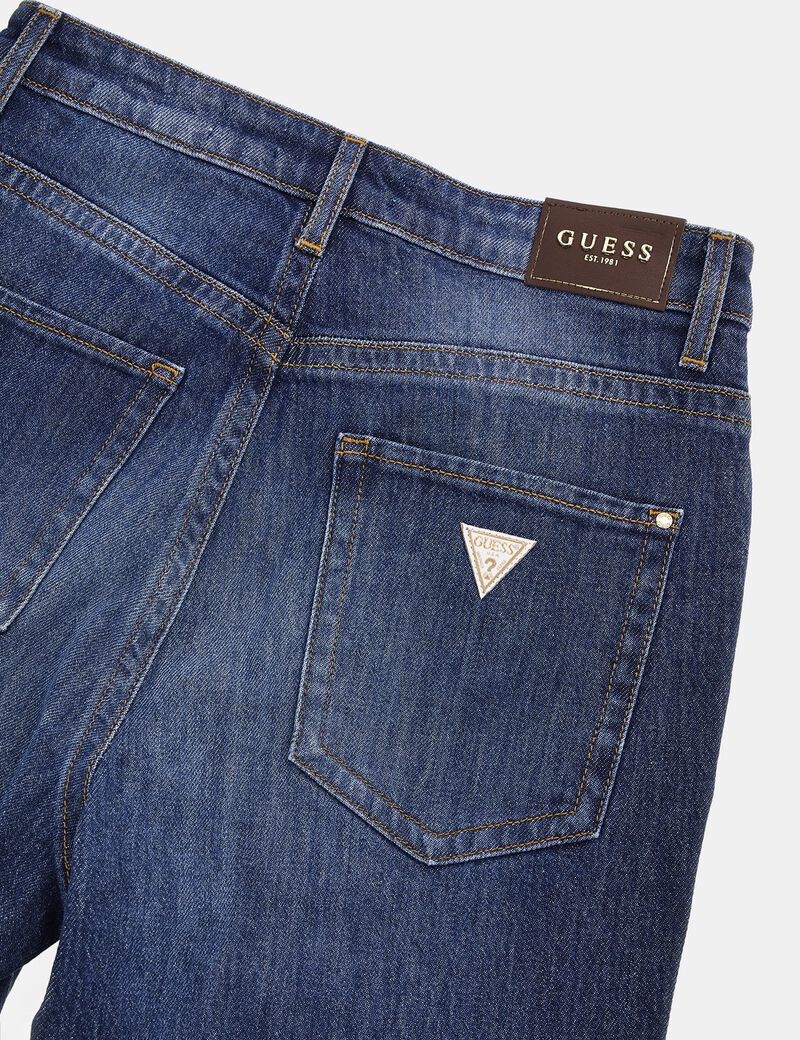 High Rise Wide Leg Denim Pant