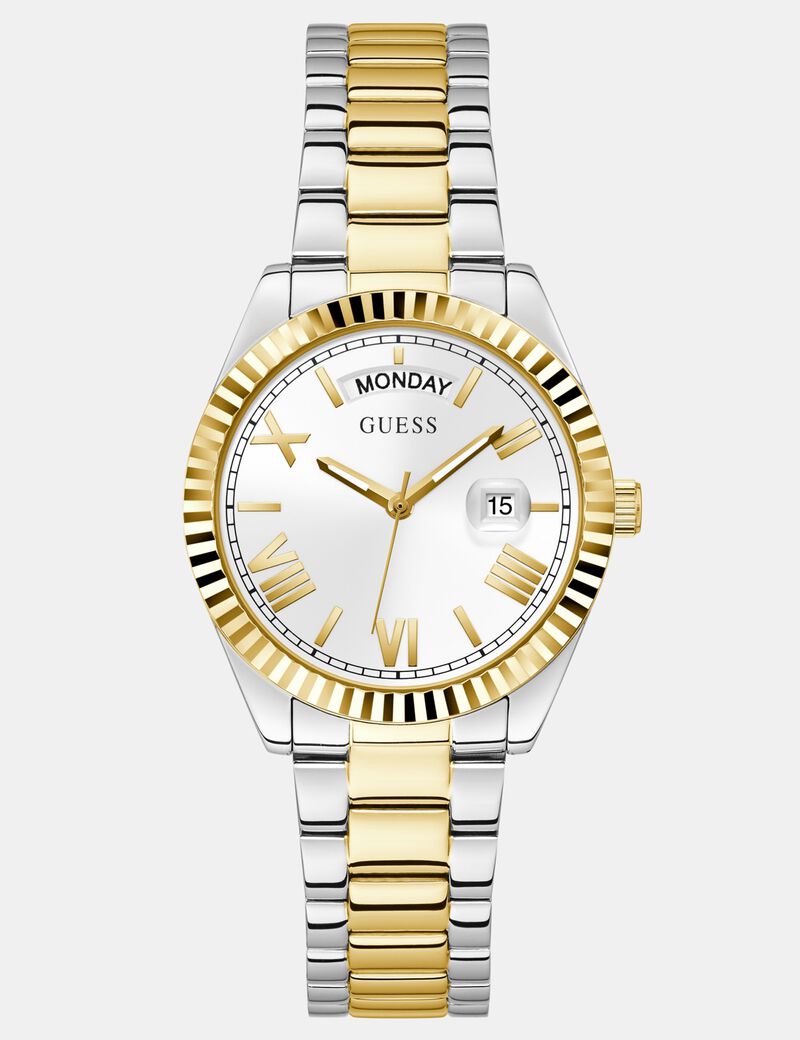 Analogue watch with date function