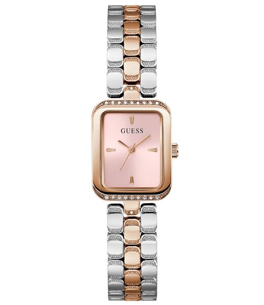 Ladies 2-Tone Rose Gold Tone Analog Watch