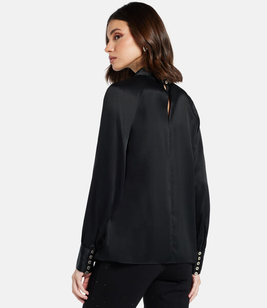 Dion long sleeve relaxed blouse