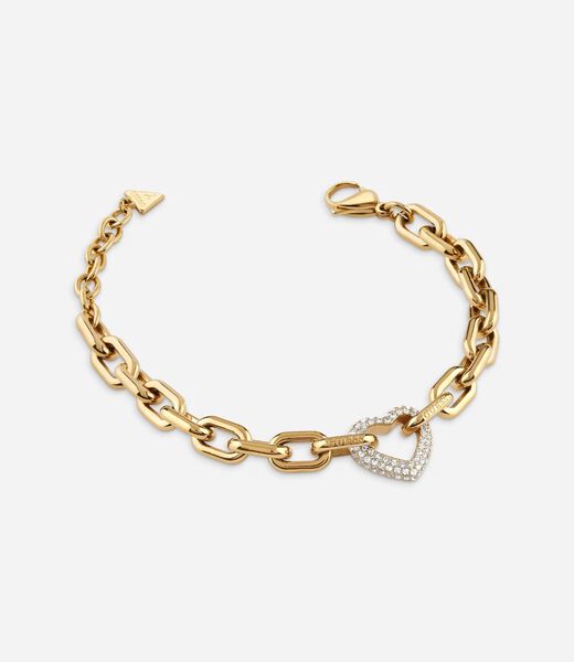 18Mm Pave Heart Chain Br