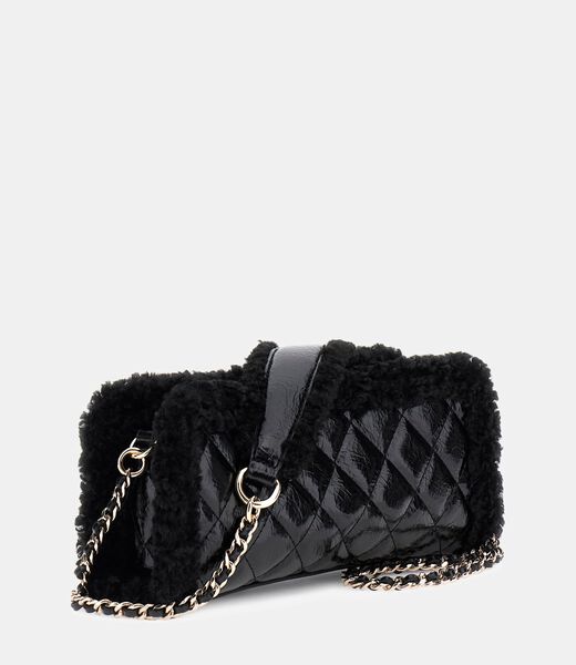 Cristi faux fur crossbody bag
