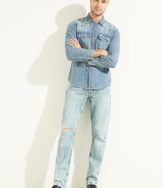 Regular Fit Denim Shirt