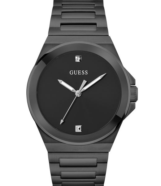 Mens Black Analog Watch