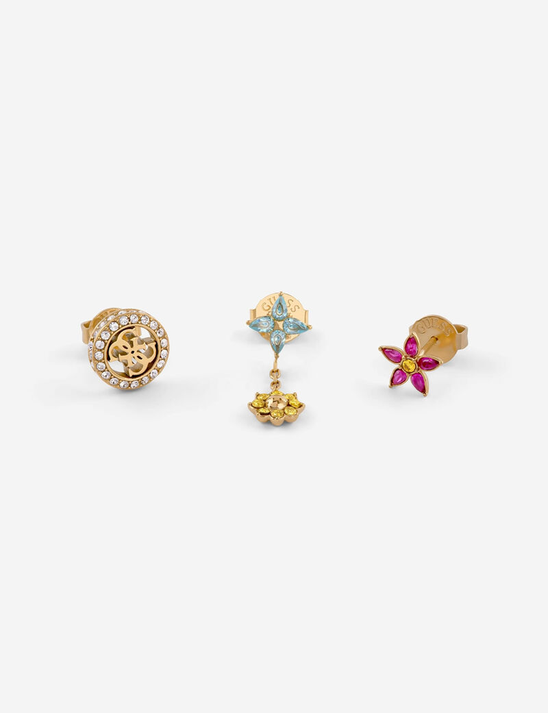 guess 4g crystals set studs