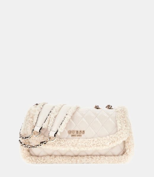 Cristi faux fur mini crossbody bag