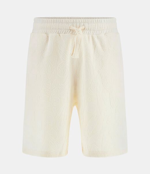 Loose-fit jacquard shorts