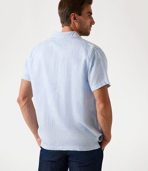 Jacquard Lyocell-blend shirt