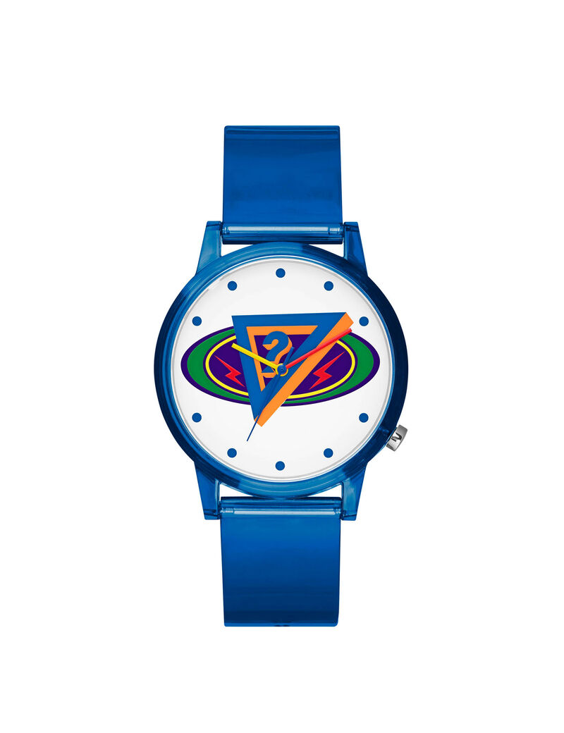 Blue And White Kids Watch