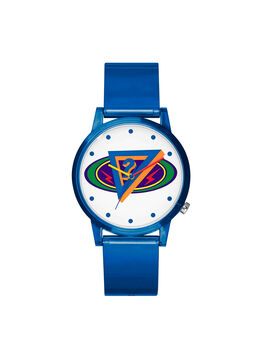 Blue And White Kids Watch