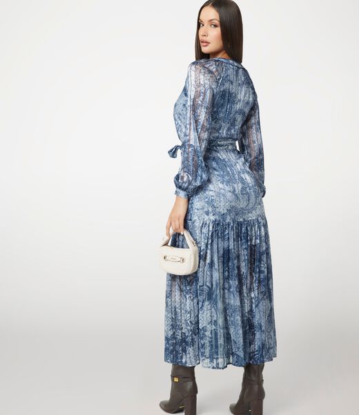 Long printed Georgette dress
