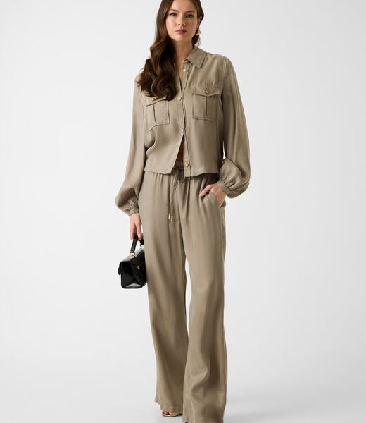 DALIA FLUID CROP SHIRT