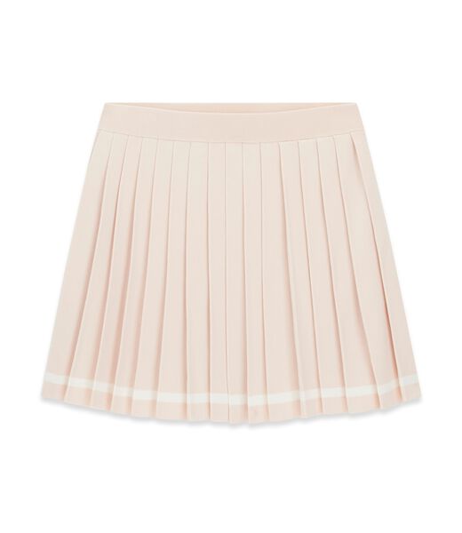Pleated mini skirt