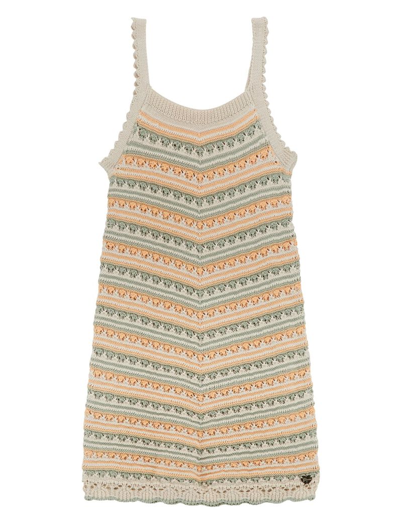 Crochet midi dress