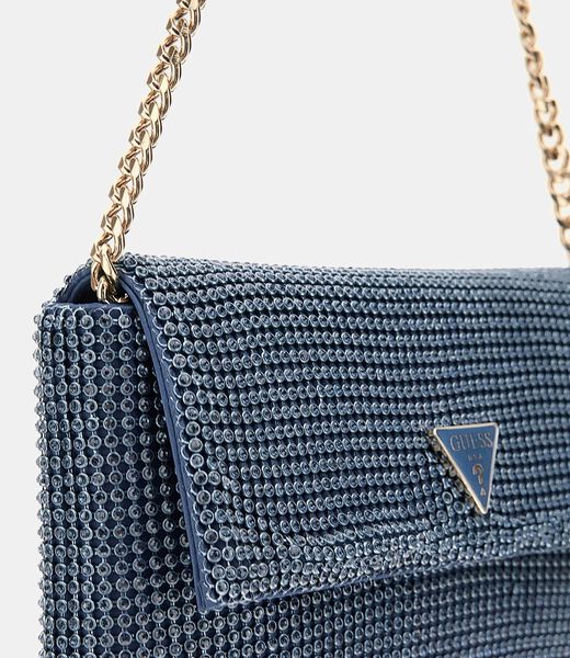 Zalina rhinestone mini crossbody bag