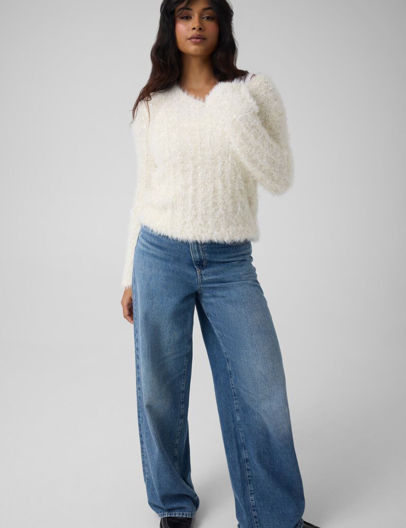 guess boucle sweater