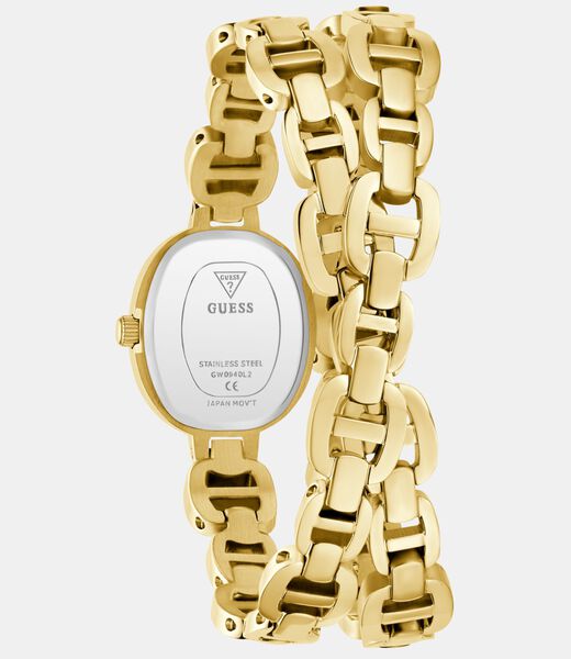 Ladies Gold Tone Analog Watch