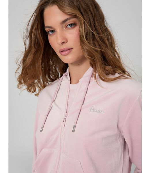 guess rhinestones sweatshirt