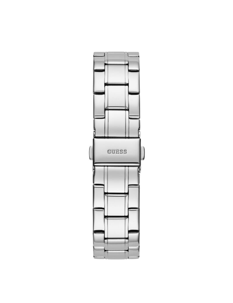 Silver Crystal Watch