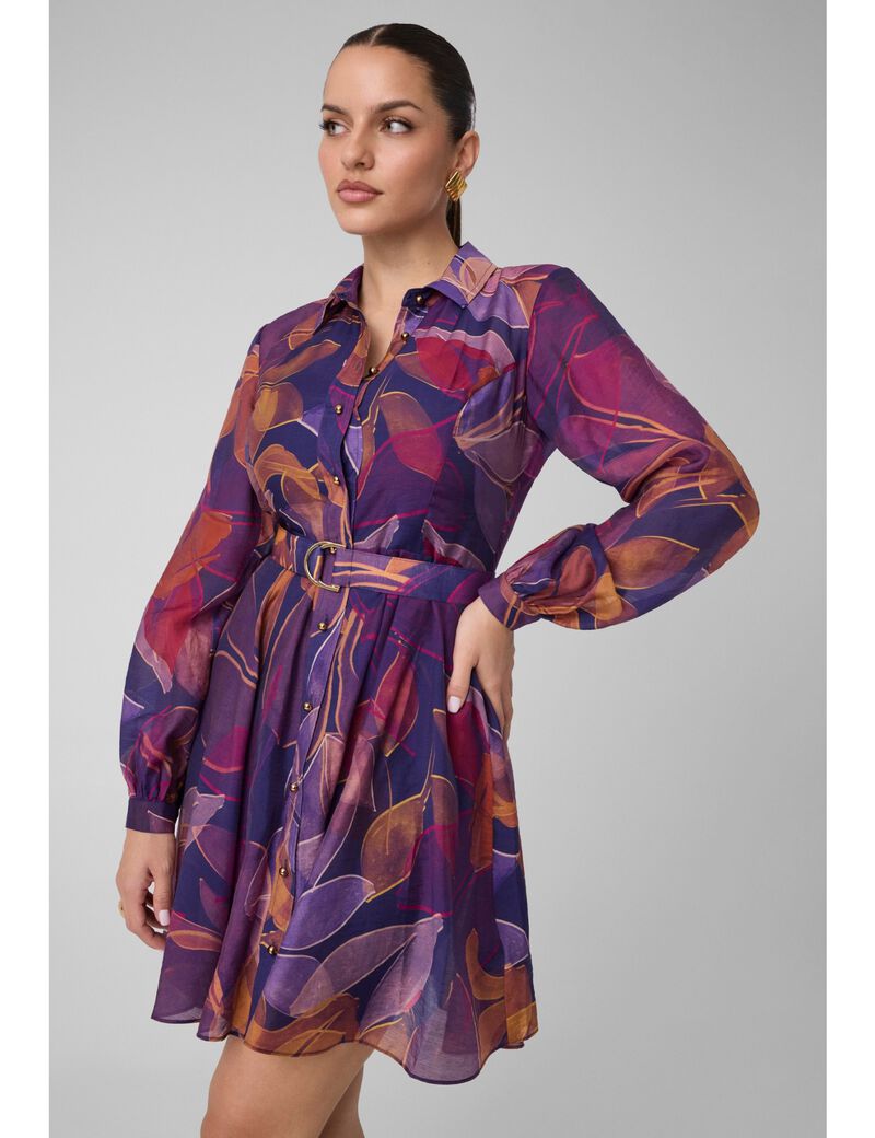 guess marciano chemisier mini dress