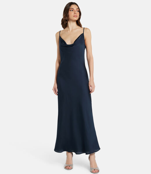Satin slip dress