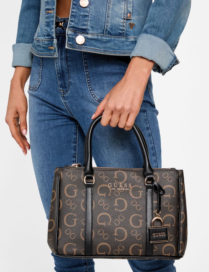 Saffron satchel bag