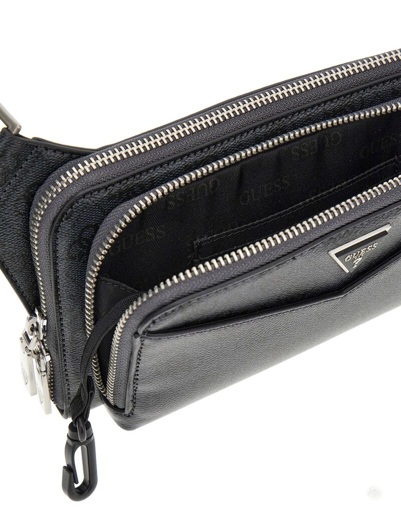 SIENA DOUBLE COMPART - SIENA FLAT BUMBAG ZIP AROUND-BEIGE/NATURALS