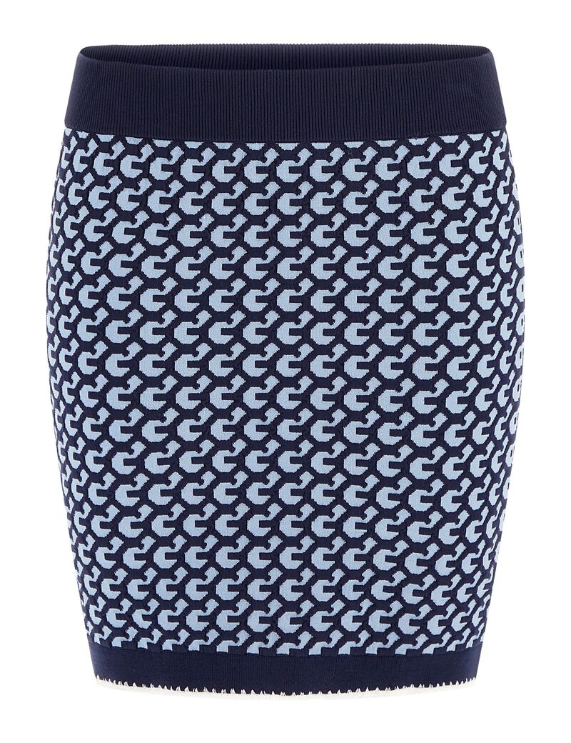 Ashley monogram skirt sweater
