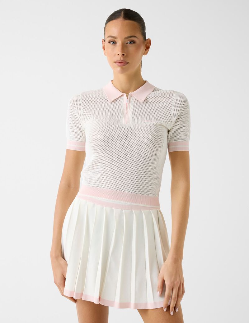 GABRY SS CROPPED POLO SWTR