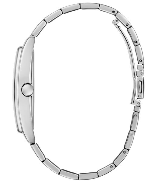 Mens Silver Tone Multi-function Watch