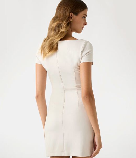 Fit-and-flare mini dress