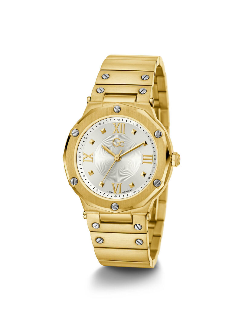 Gc Gold Ladies Watch