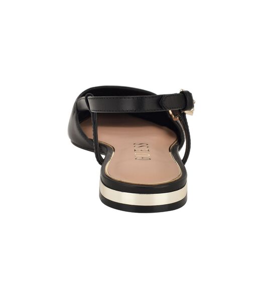 Franie patent slingback